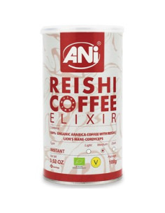 Kawa rozpuszczalna arabica z reishi elixir bio - 100g - Ani