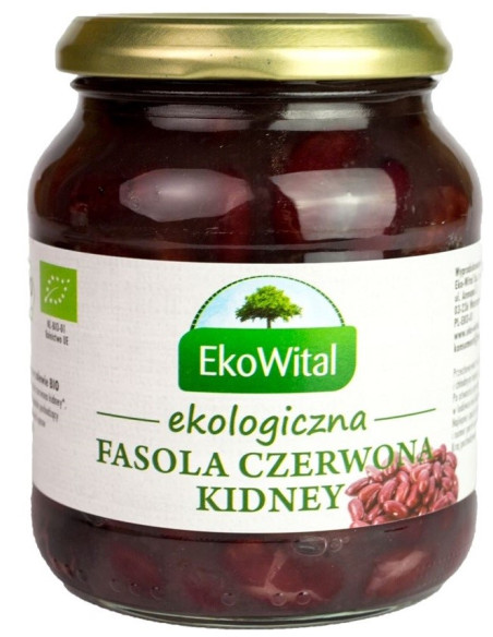 Fasola kidney w zalewie BIO - 360g (240g) - Ekowital
