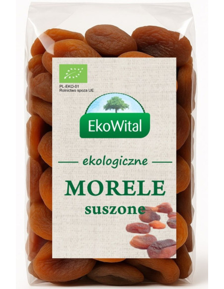 Morele suszone BIO - 500g - Ekowital