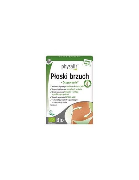 Tabletki na płaski brzuch BIO - 45tabl - Physalis