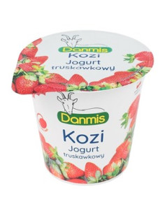 Kozi jogurt truskawkowy 125 g - DANMIS
