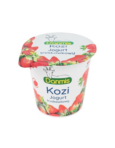 Kozi jogurt truskawkowy 125 g - DANMIS