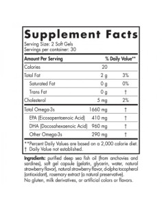 DHA xtra truskawkowe żelki - 60 sztuk - Nordic 2