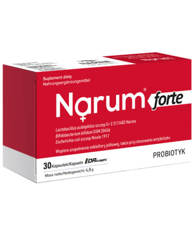 Narum forte 100mg - 30kaps - Narum