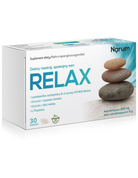Narum Relax 300mg - 30kaps - Narum