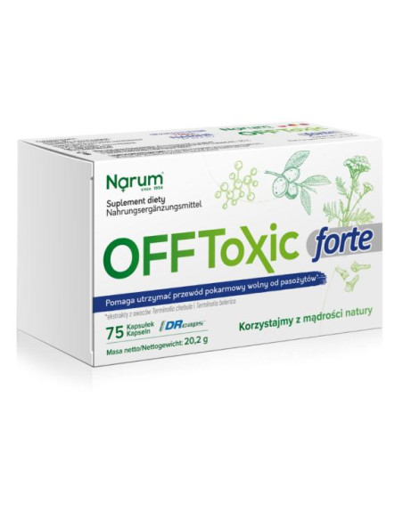 OFFToxic forte - 75kaps - Narum