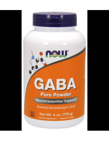 Gaba Pure Powder - 170g - Now Foods
