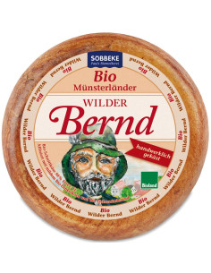 SER ŻÓŁTY DOJRZEWAJĄCY WILDER BERND BIO (około 4,0 kg) - SOBBEKE