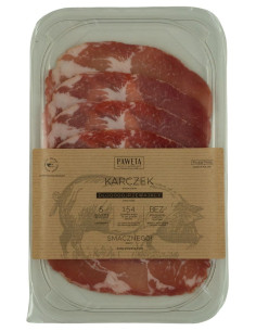 KARCZEK WIEPRZOWY DOJRZEWAJĄCY PLASTRY BEZGLUTENOWY 65 g - PAWĘTA