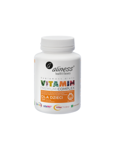 Vitamin premium complex dla dzieci - 120tabl - Aliness