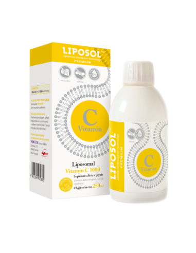 Liposomalna witamina C bezsmakowa - 250ml - Liposol