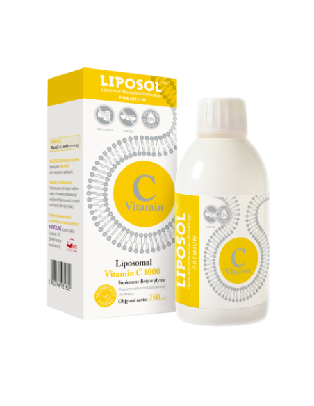 Liposomalna witamina C bezsmakowa - 250ml - Liposol