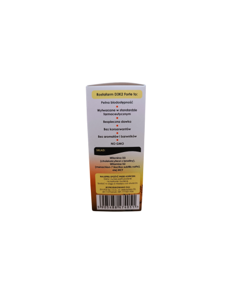 Witamina D3K2 forte - 30ml - Rostafarm