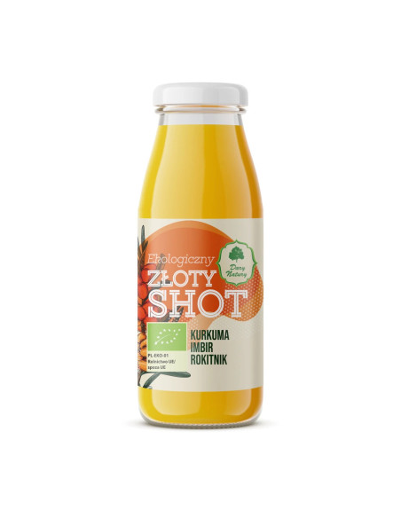 Napój Złoty Shot EKO - 250ml - Dary Natury