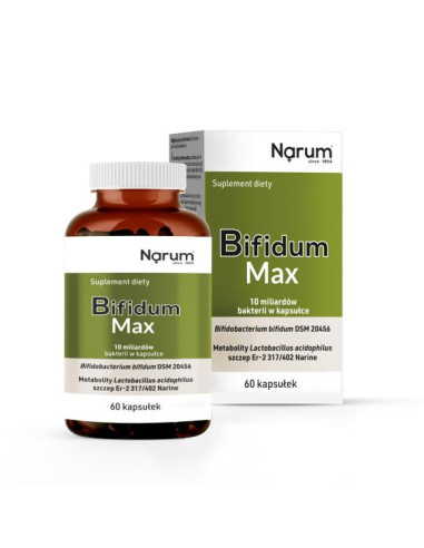 Bifidum Max - 60kaps - Narum