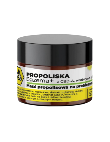 Propoliska maść propolisowa na problemy skórne - 50g - CBD EFFECT