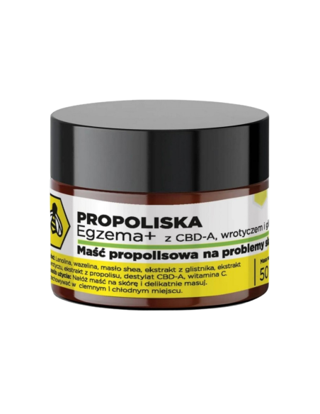Propoliska maść propolisowa na problemy skórne - 50g - CBD EFFECT