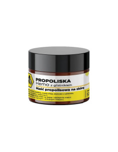 Propoliska Hemo z glistnikiem maść propolisowa przeciwśiądowa na skórę  - 50g - CBD EFFECT
