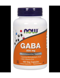Gaba 500mg - 100kaps - Now Foods