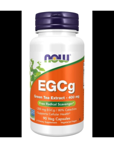 EGCg green tea extract 400mg - 90kaps - Now Foods