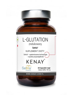 L-Glutation Zredukowany Setria - 60kaps - Kenay