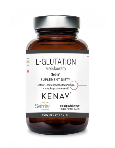 L-Glutation Zredukowany Setria - 60kaps - Kenay