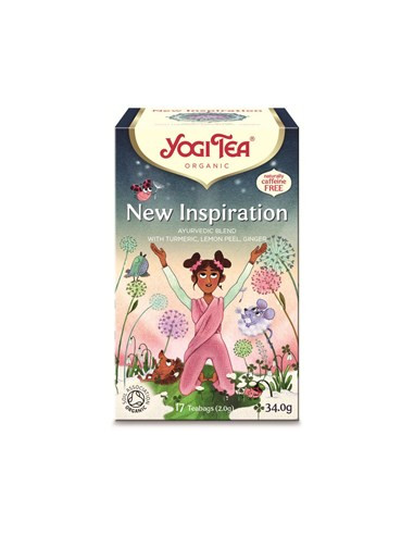 Herbatka New Inspiration Bio 17saszetek - 34g - Yogi Tea