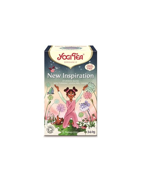 Herbatka New Inspiration Bio 17saszetek - 34g - Yogi Tea