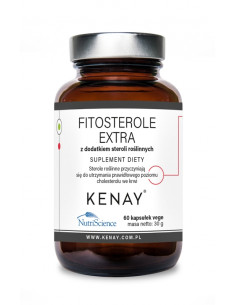 Fitosterole extra z dodatkiem steroli roślinnych - 60kaps - Kenay