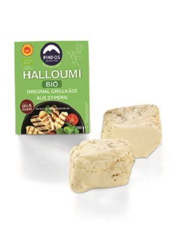 SER HALLOUMI PINDOS DO SMAŻENIA I GRILLOWANIA BIO 200 g - OMA