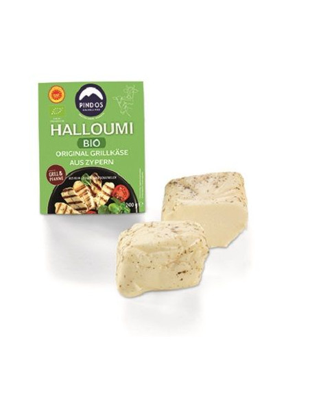 SER HALLOUMI PINDOS DO SMAŻENIA I GRILLOWANIA BIO 200 g - OMA
