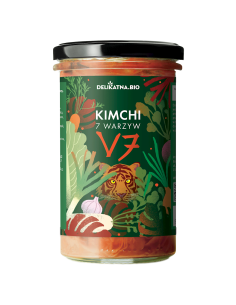 KIMCHI 7 WARZYW 540 g - DELIKATNA