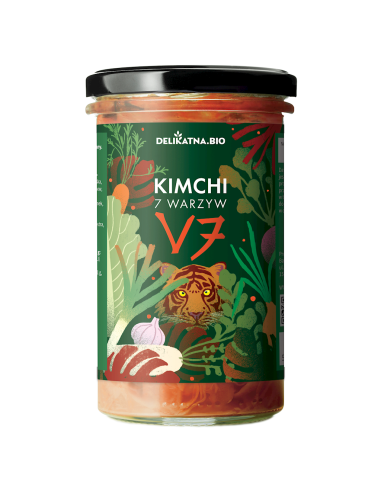 KIMCHI 7 WARZYW 540 g - DELIKATNA