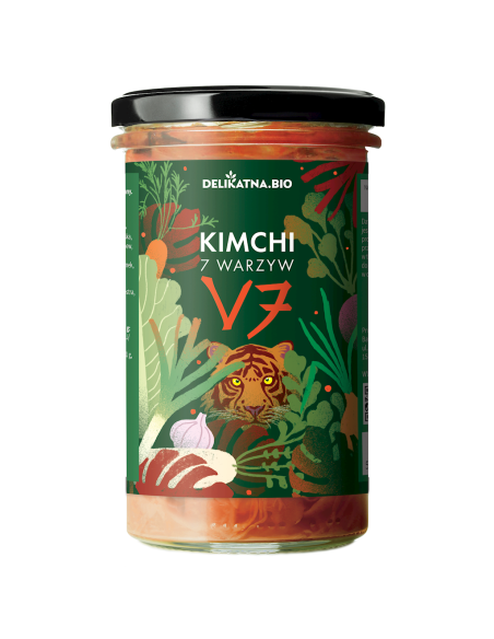 KIMCHI 7 WARZYW 540 g - DELIKATNA