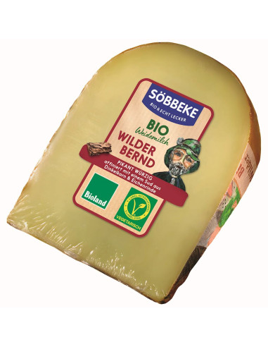 SER ŻÓŁTY DOJRZEWAJĄCY WILDER BERND BIO 150 g  - SOBBEKE