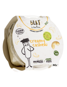 WEGAŃSKA ALTERNATYWA SERKA ŚMIETANKOWEGO Z ORZECHÓW NERKOWCA BIO 150 g - BERT