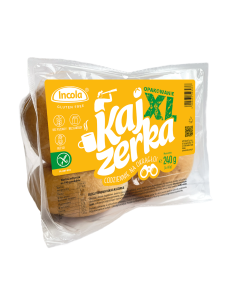 BUŁKI KAJZERKI XL BEZGLUTENOWE (4 szt.) 240 g - INCOLA
