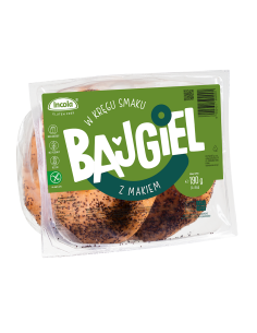 BAJGLE Z MAKIEM BEZGLUTENOWE (2 szt.) 190 g - INCOLA