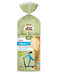 CHLEB TOSTOWY KROJONY BIO 400 g - IL BUON PANE