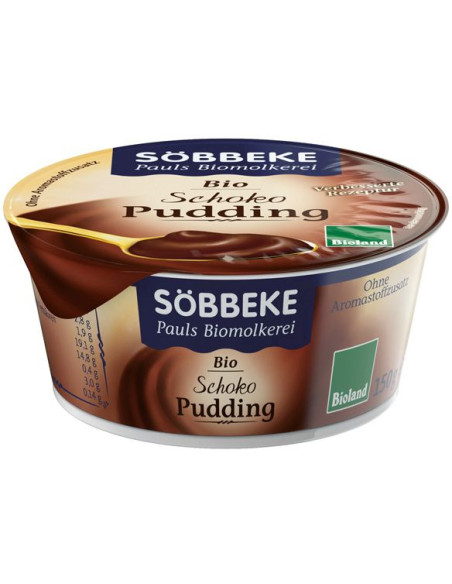 PUDDING O SMAKU CZEKOLADOWYM BIO 150 g - SOBBEKE
