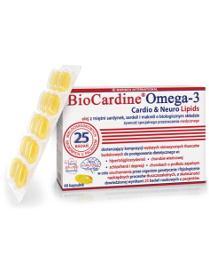 BioCardine Omega 3 - 60 kaps - Marinex