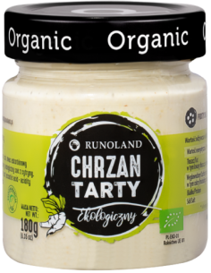 CHRZAN TARTY BIO 180 g - RUNOLAND