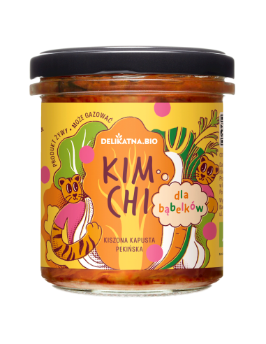 KIMCHI DLA BĄBELKÓW BIO 300 g - DELIKATNA