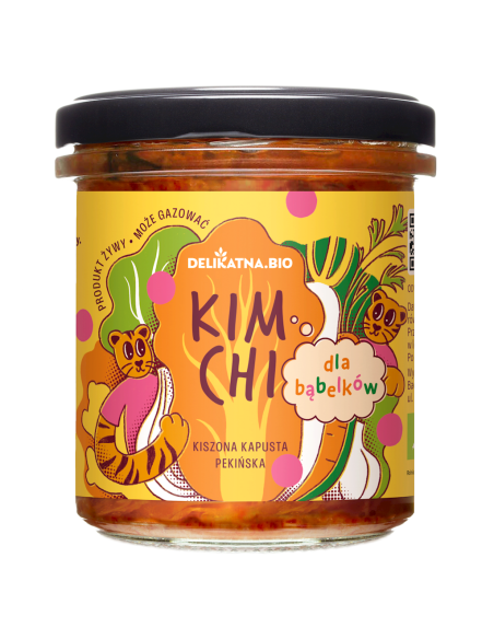 KIMCHI DLA BĄBELKÓW BIO 300 g - DELIKATNA