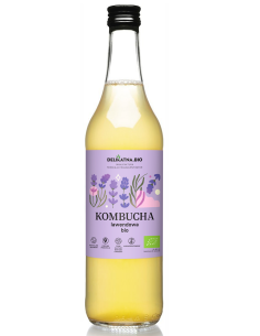 KOMBUCHA LAWENDOWA BIO 500 ml - DELIKATNA