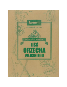 Orzech włoski liść - 50g - Farmvit