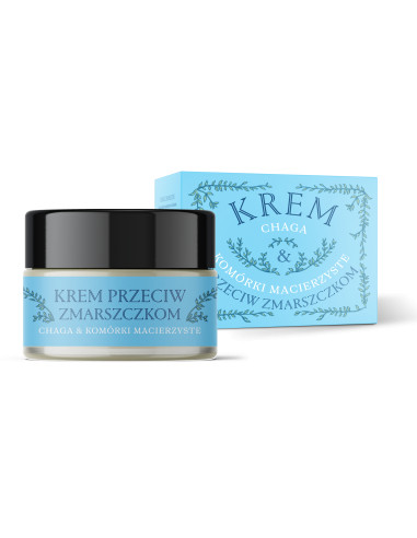 Chaga krem przeciwzmarszczkowy - 50ml - Dary Natury