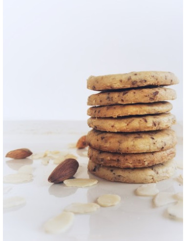 Ciastka orkiszowe migdałowe - 150g - Dobra Piekarnia