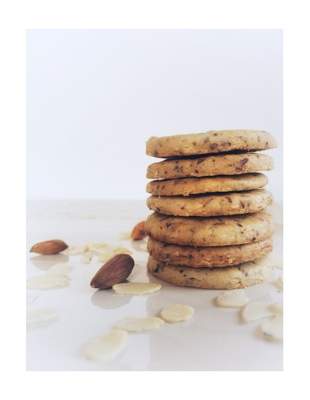 Ciastka orkiszowe migdałowe - 150g - Dobra Piekarnia