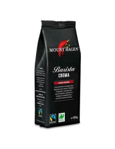 Kawa ziarnista arabica barista crema fair trade bio - 500g - Mount Hagen